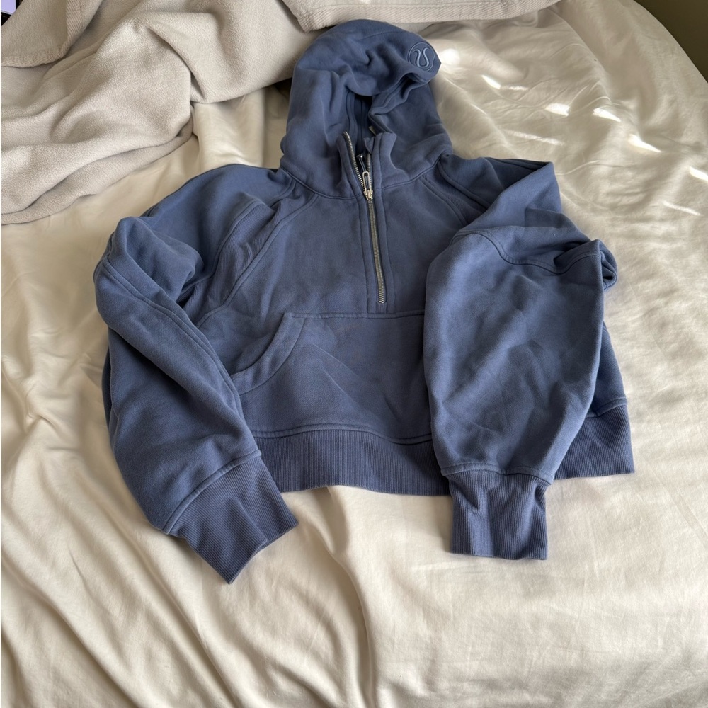 Blue scuba 1/2 zip
